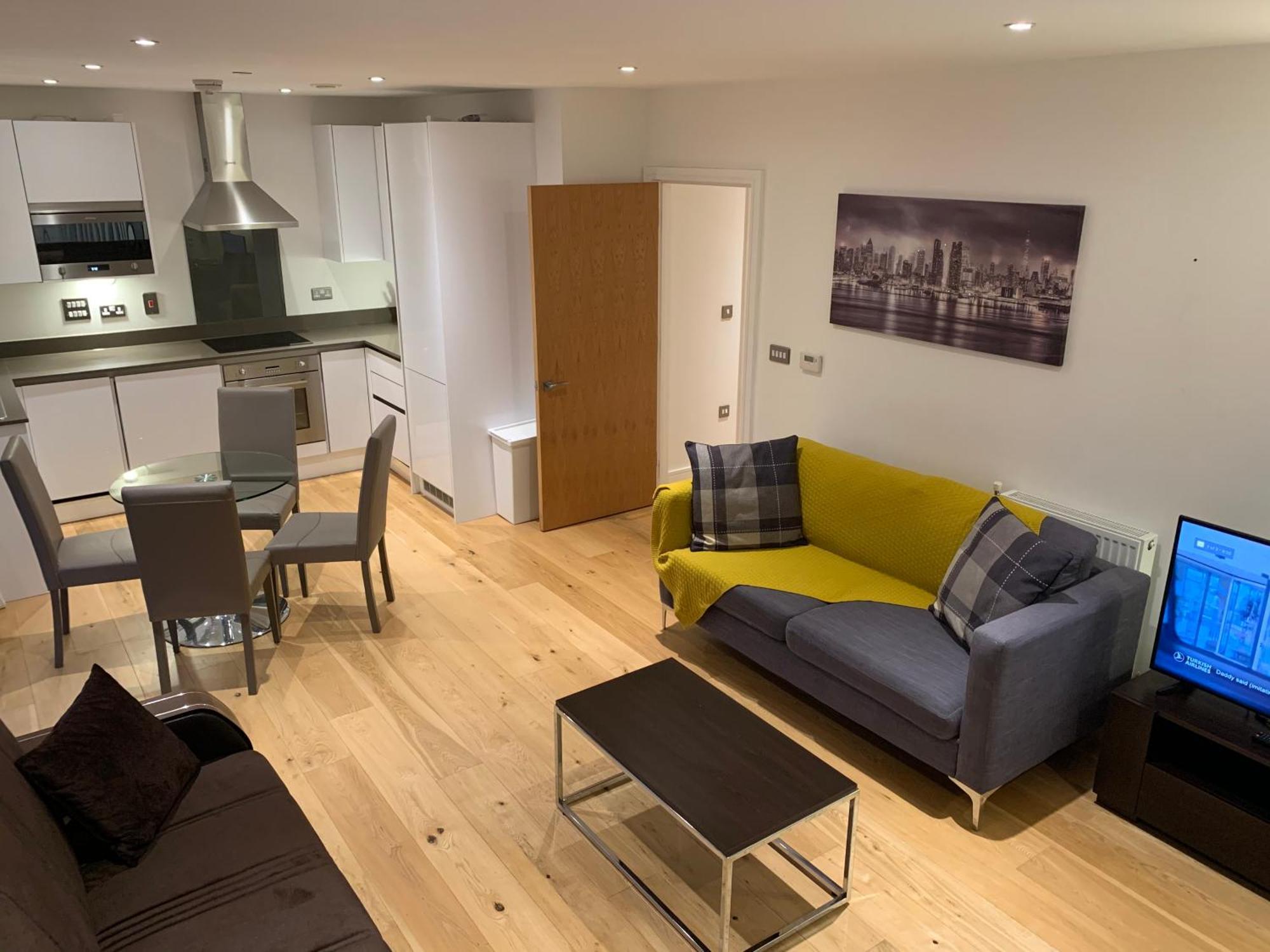 Modern London Excel 2 Bedrooms 2 Bathrooms, Parking, Kitchen, Lounge, Balcony Apartment Eksteriør bilde