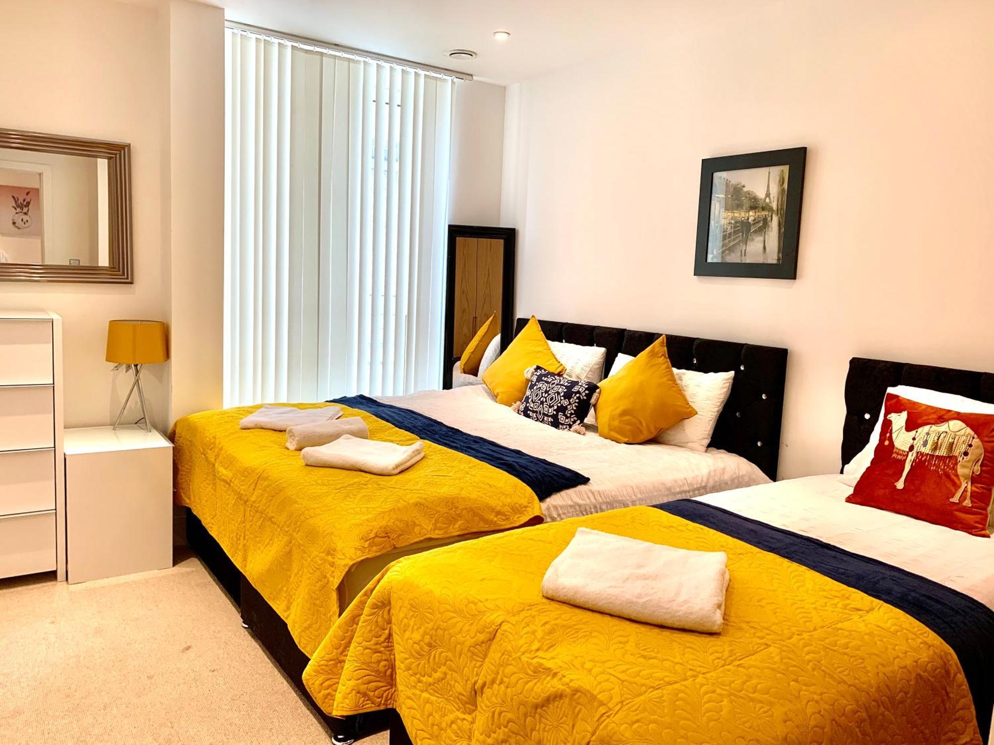 Modern London Excel 2 Bedrooms 2 Bathrooms, Parking, Kitchen, Lounge, Balcony Apartment Eksteriør bilde