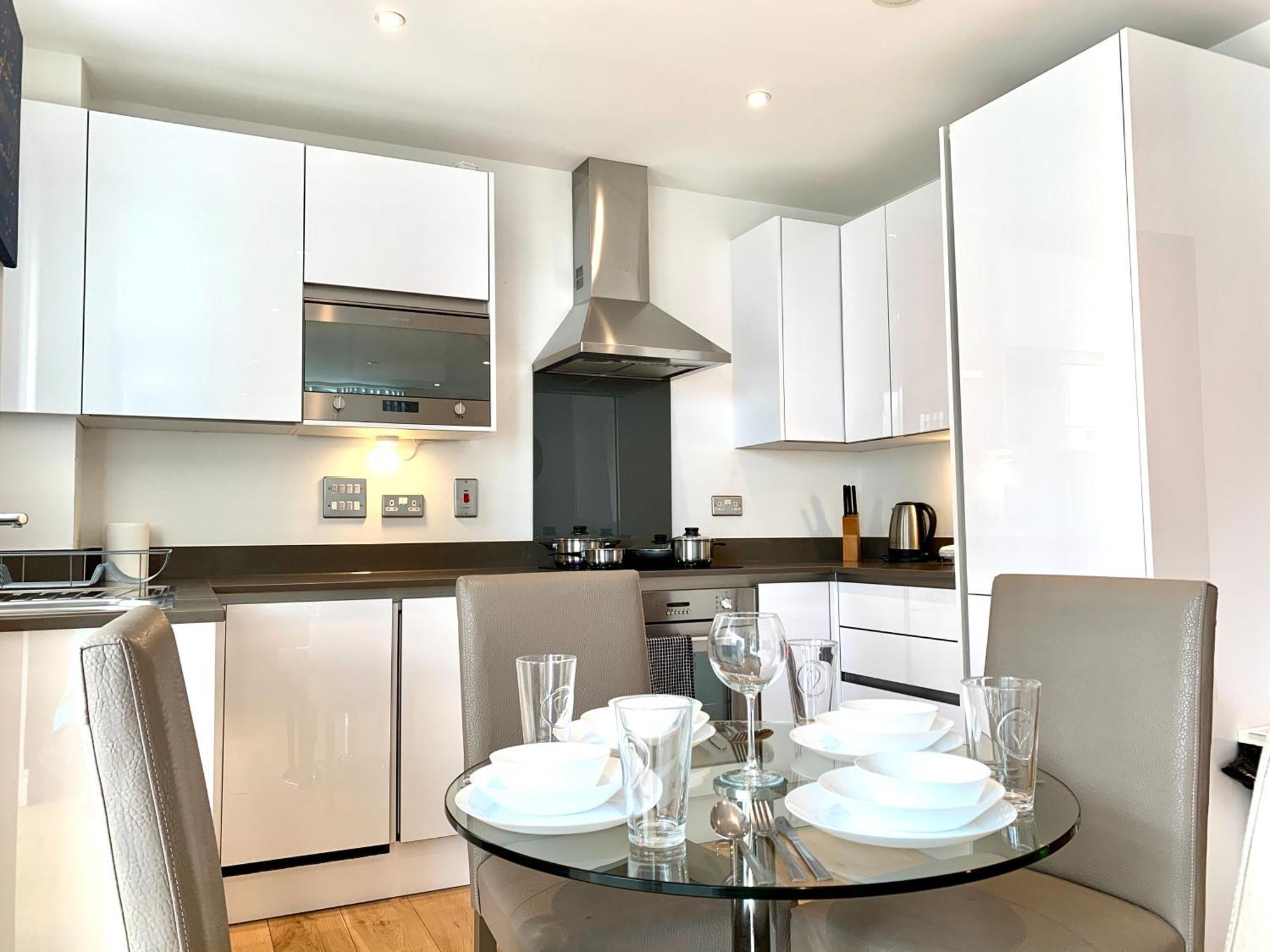 Modern London Excel 2 Bedrooms 2 Bathrooms, Parking, Kitchen, Lounge, Balcony Apartment Eksteriør bilde