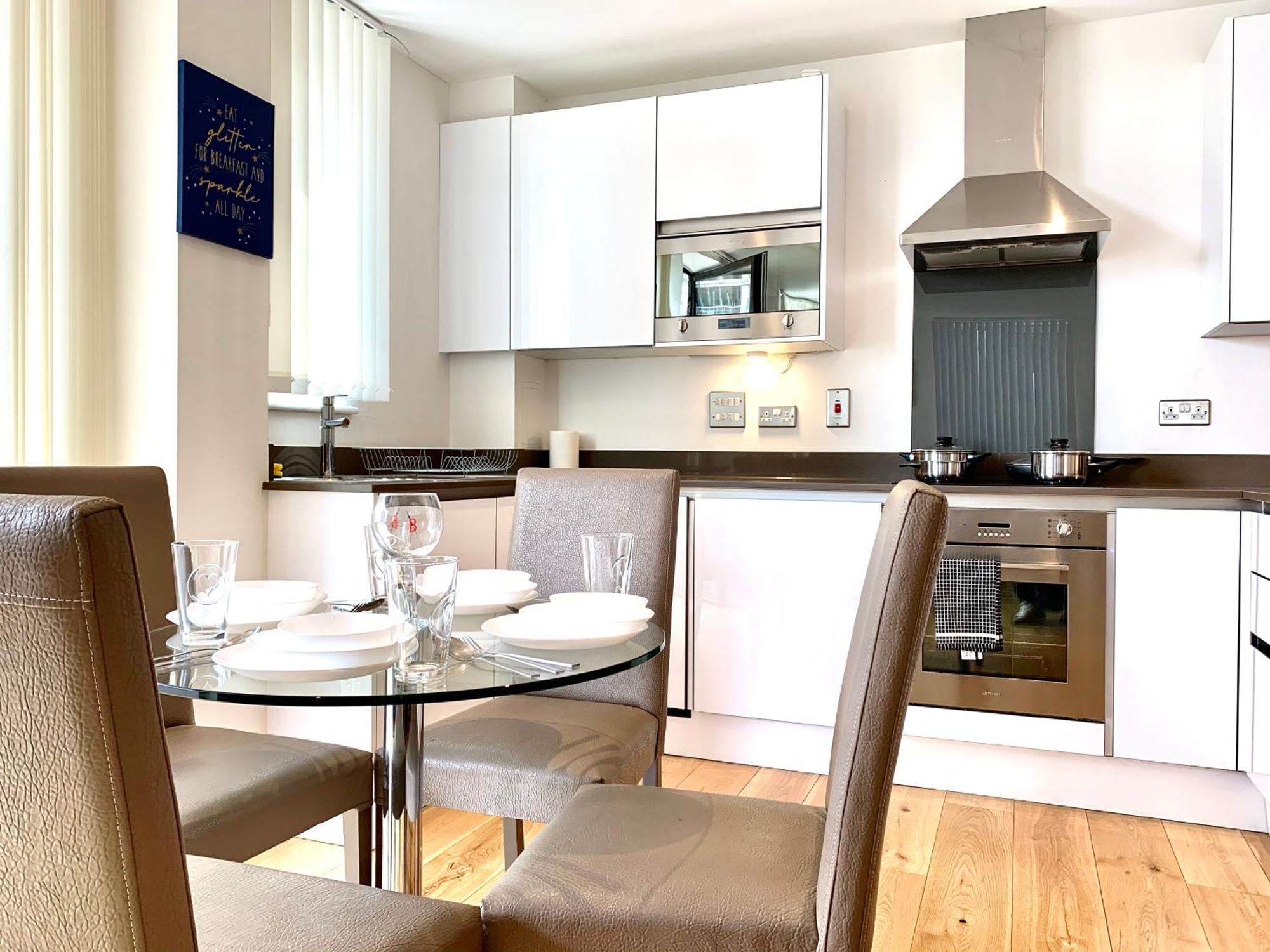 Modern London Excel 2 Bedrooms 2 Bathrooms, Parking, Kitchen, Lounge, Balcony Apartment Eksteriør bilde