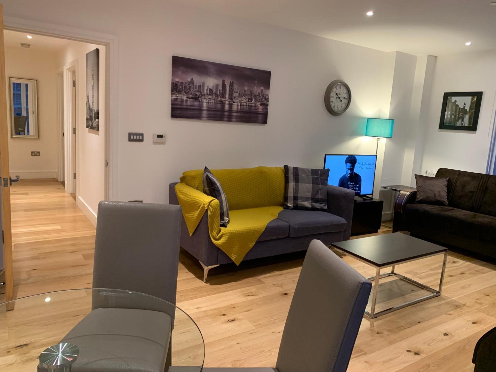 Modern London Excel 2 Bedrooms 2 Bathrooms, Parking, Kitchen, Lounge, Balcony Apartment Eksteriør bilde